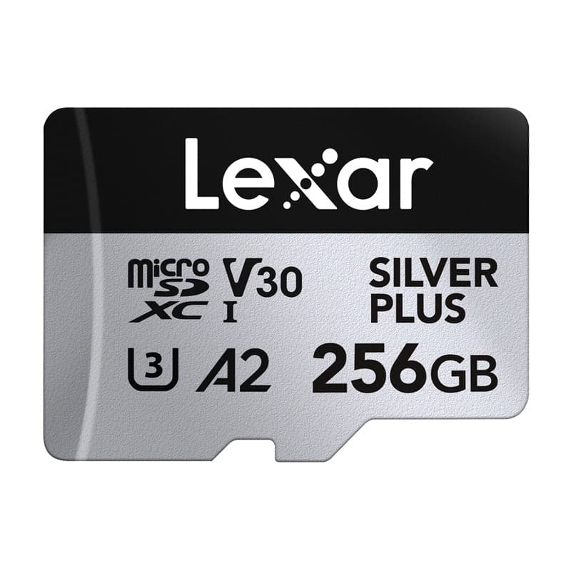 Lexar High-Performance Silver Plus microSDXC 256GB + adapter 2