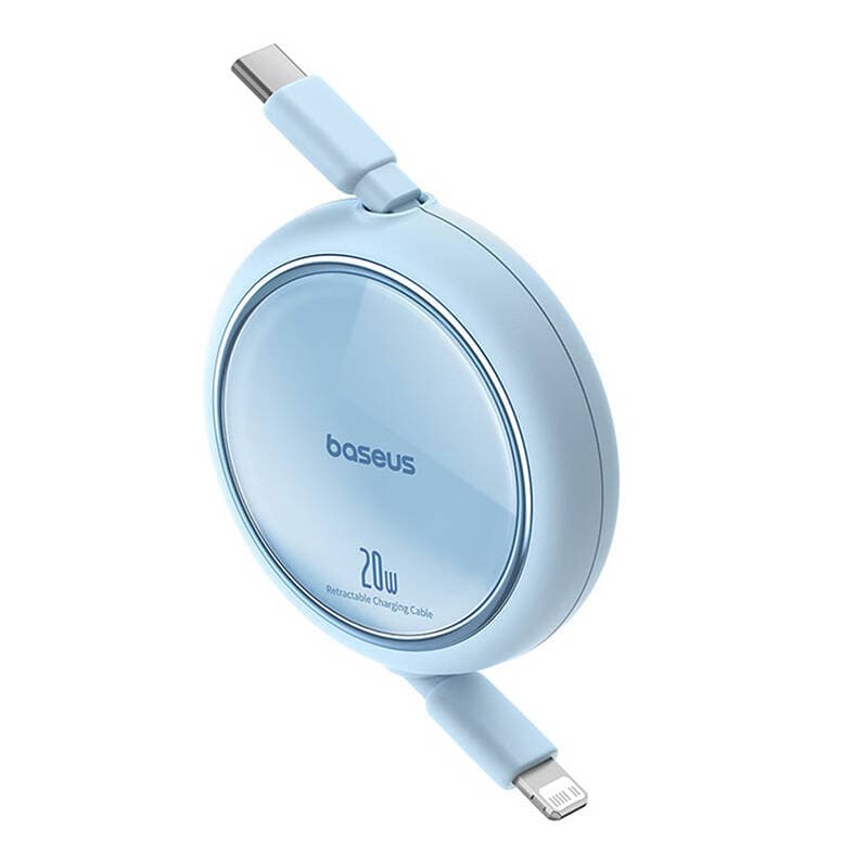 USB Kabel Baseus Free2Pull USB-C na iP 20W 1m (modri) 2