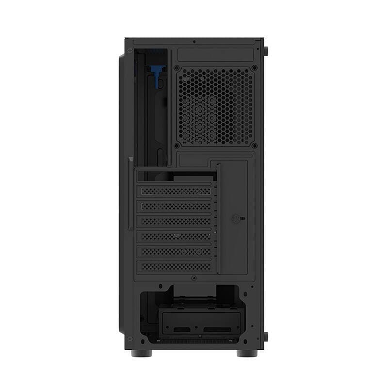 Računalniško ohišje Darkflash DK151 LED, črno + 3 RGB ventilatorje 7