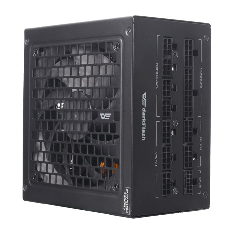 DarkFlash PMT1050 napajalnik, 1050 W, ATX 3.1, PCIe 5.1, črn