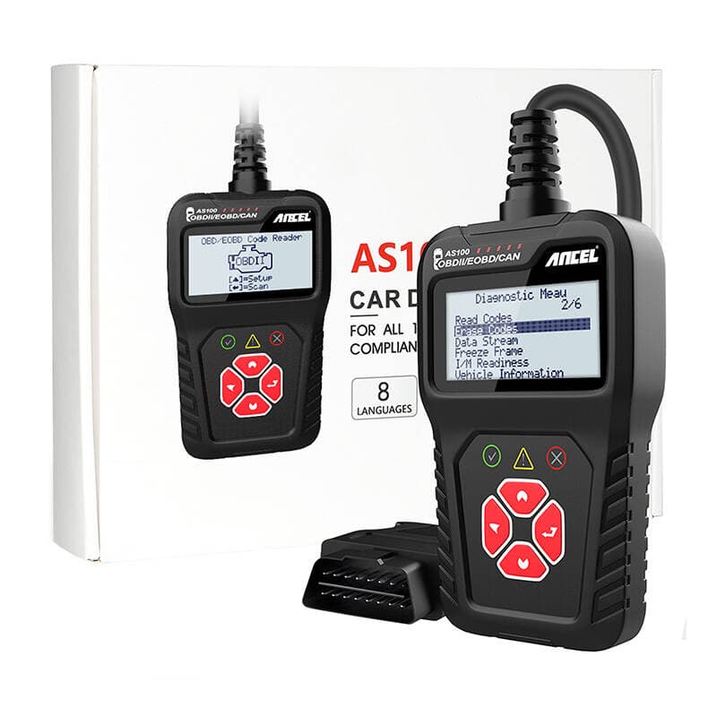 Ancel AS100/AC100: OBD2 diagnostični skener 4