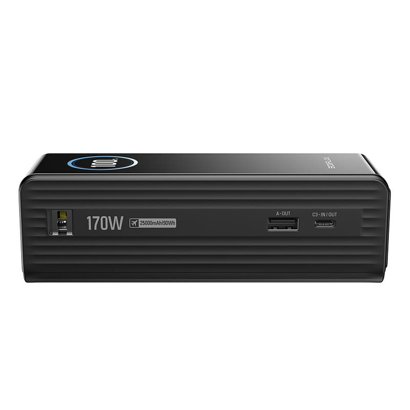 EcoFlow RAPID Powerbank 25000mAh, 170W s priloženima kabloma 100W 5
