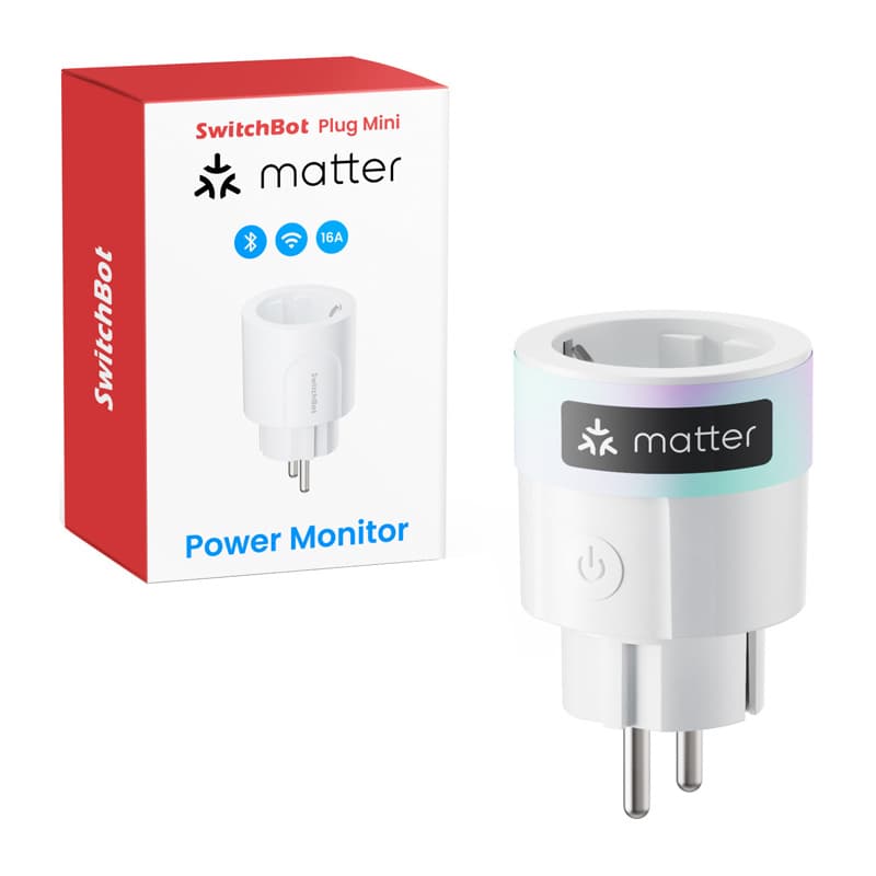 SwitchBot Plug Mini (EU) pametna vtičnica, Matter, WiFi 3