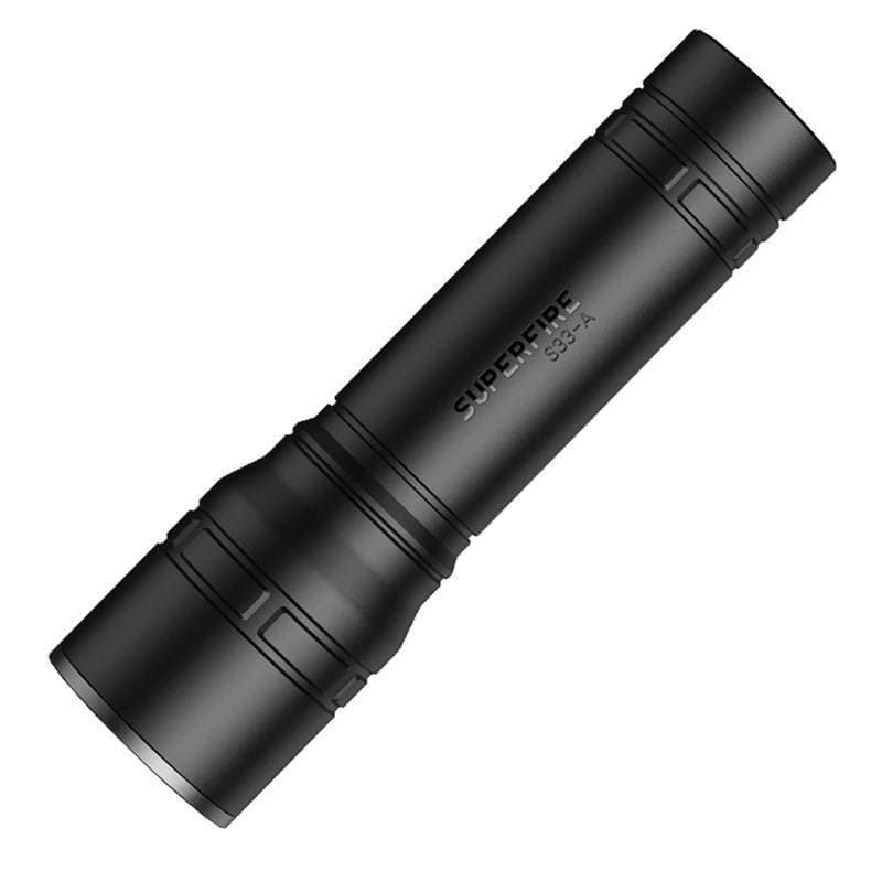 Svetilka Superfire S33-A, USB, črna, 4 načini