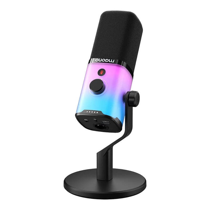 Maono PD100X RGB Mikrofon (črn)
