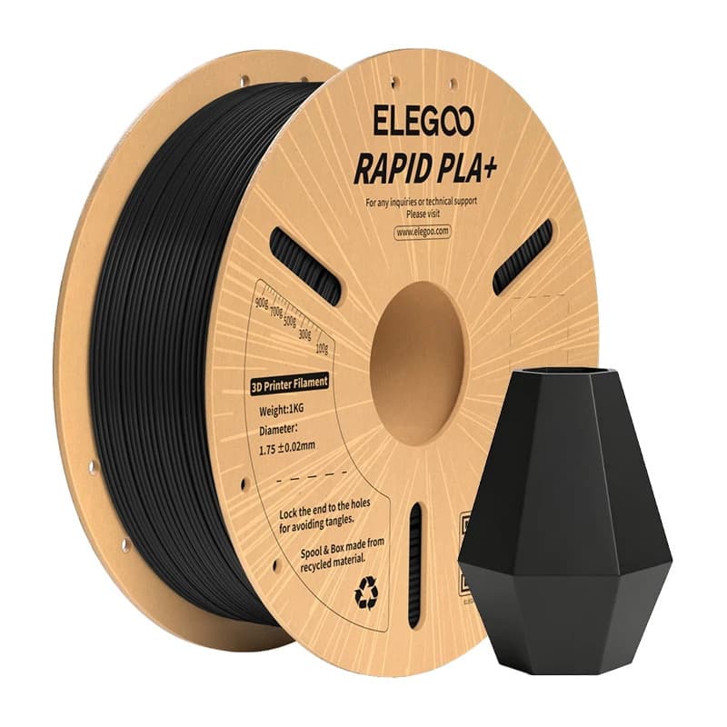 ELEGOO Rapid PLA+ filament (črn) 2