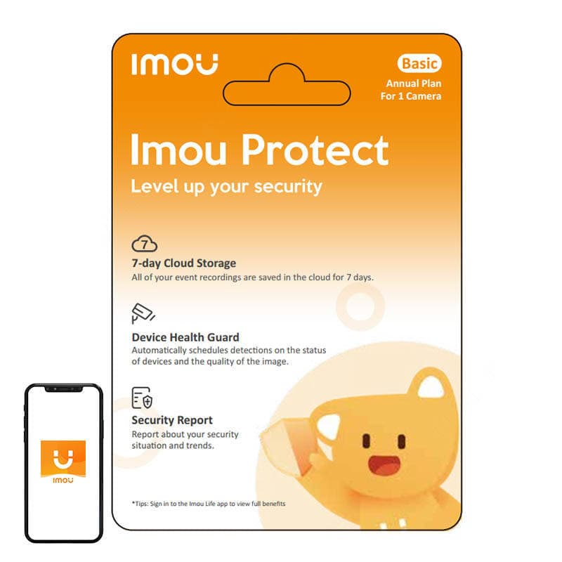 Darilna kartica IMOU Protect Basic (1-letni načrt)