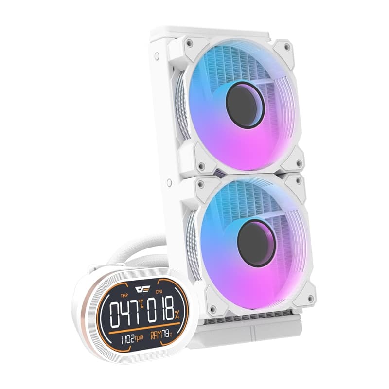 Darkflash DH240D v2 CPU hladilnik (bel) 2