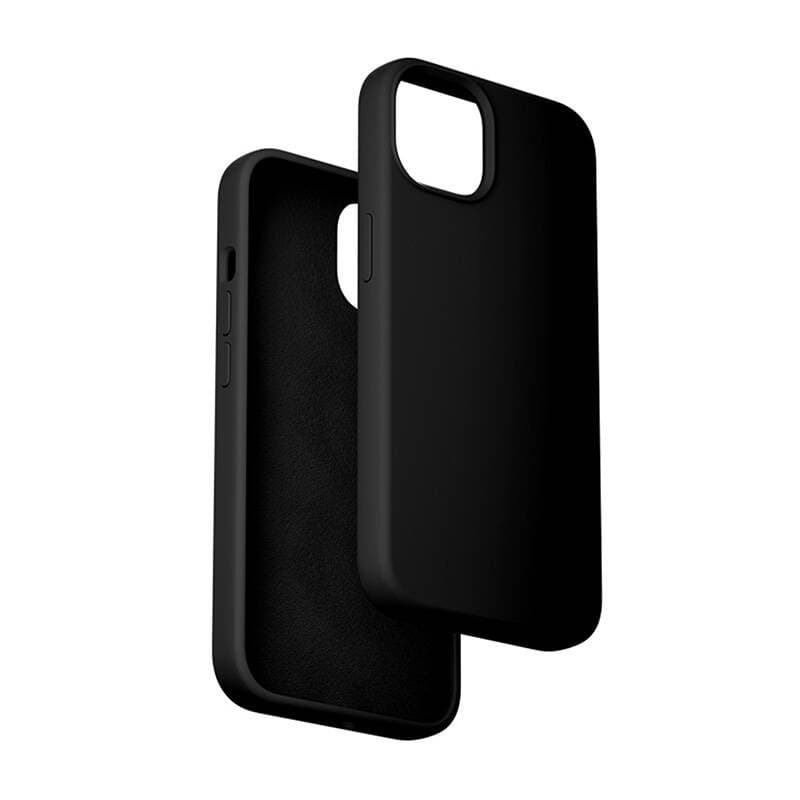 Vention KUFB0-20 silikonski ovitek za iPhone 15 Plus (črn)
