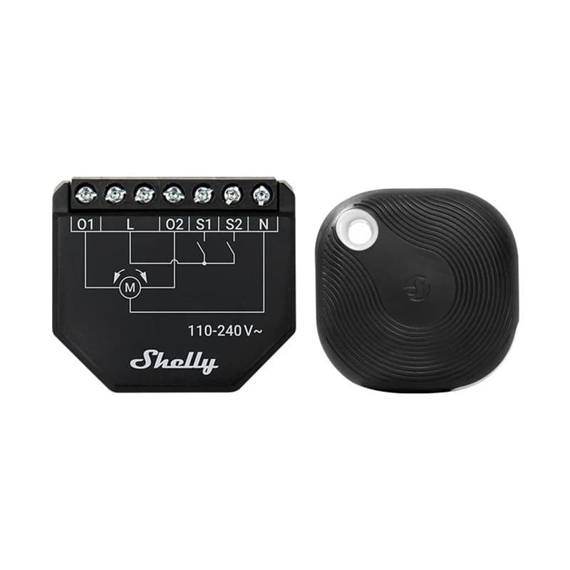 Shelly kontroler za rolete + BLU gumb Tough 1