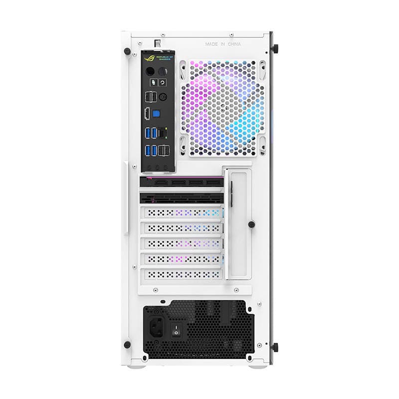 Ohišje za računalnik Darkflash DK351 (belo) + 4 RGB ventilatorje 6