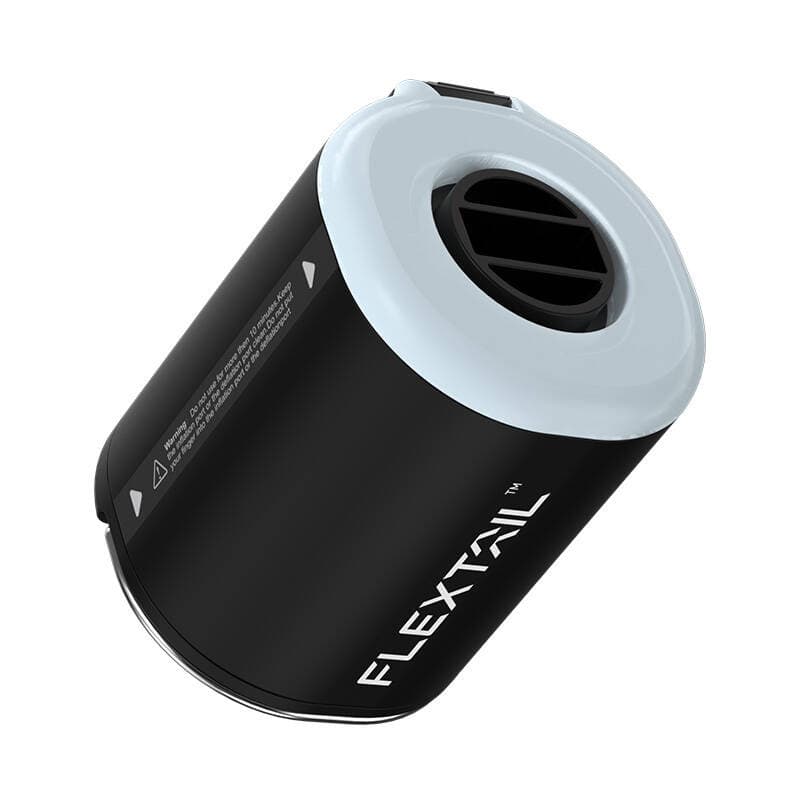 Flextail Tiny Pump 2X prenosna pretočna črpalka 3-v-1 (črna) 3