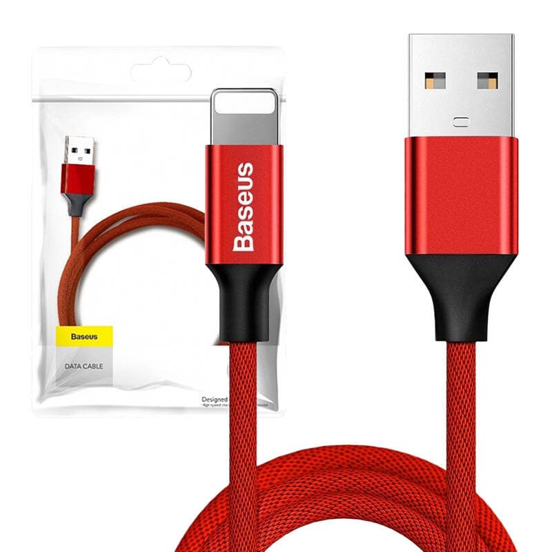 Baseus Yiven Lightning kabel 180cm, 2A (rdeč) 8