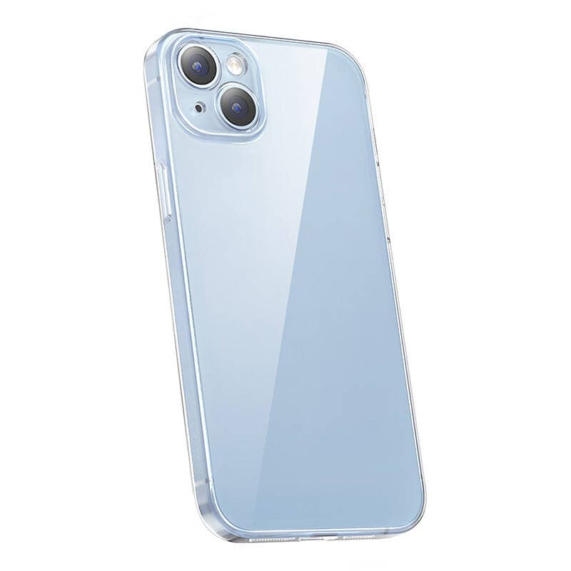 Ovitek Baseus Crystal Series za iPhone 14 Plus + kaljeno steklo 3