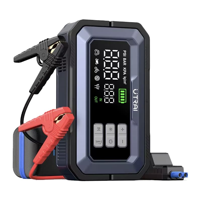 UTRAI JS30 avto starter in kompresor, 1600A, OBD-II