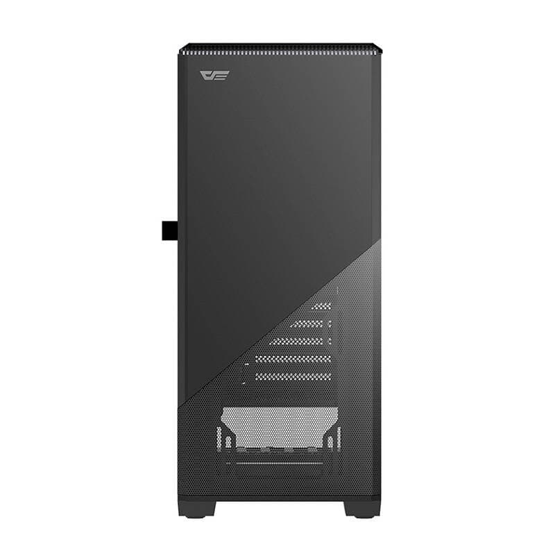 Računalniško ohišje Darkflash DK151 LED, črno + 3 RGB ventilatorje 3
