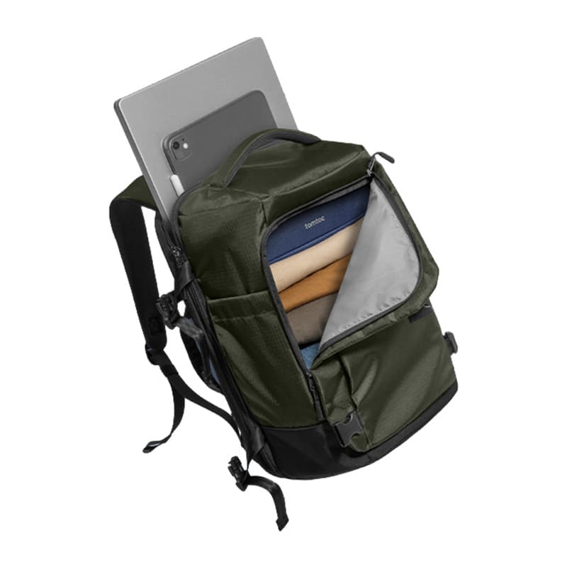 Potovalni nahrbtnik tomtoc Navigator-T66 Liteway 15.6"/28L (zelen) 2