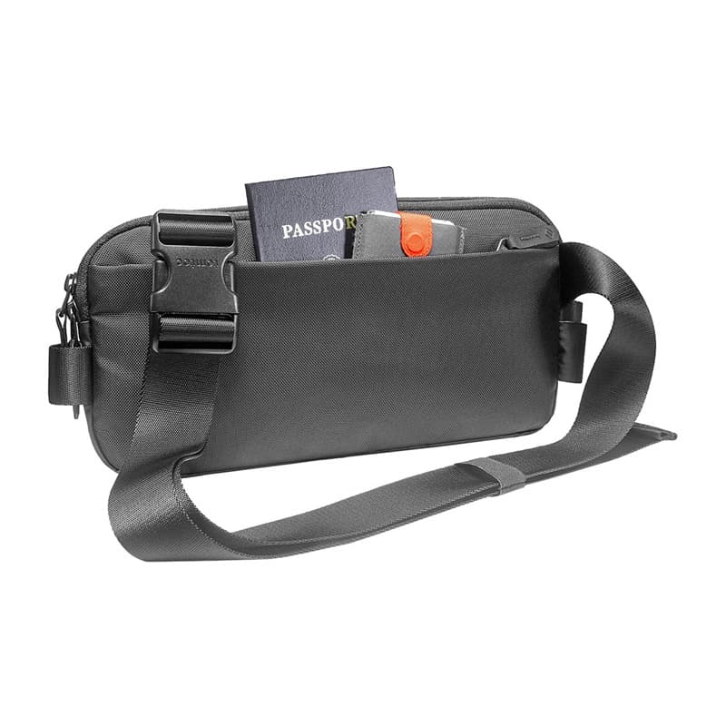 Naramna torba S 4L Tomtoc Explorer-T21 (črna) 4