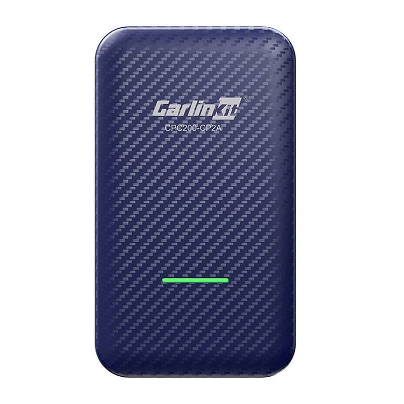Carlinkit CP2A brezžični adapter za CarPlay/Android Auto (modr)