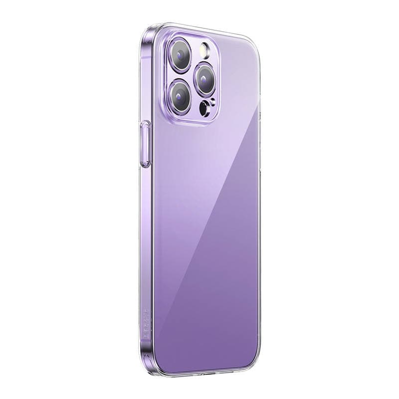 Transparenten ovitek in kaljeno steklo Baseus Corning za iPhone 14 Pro Max 3