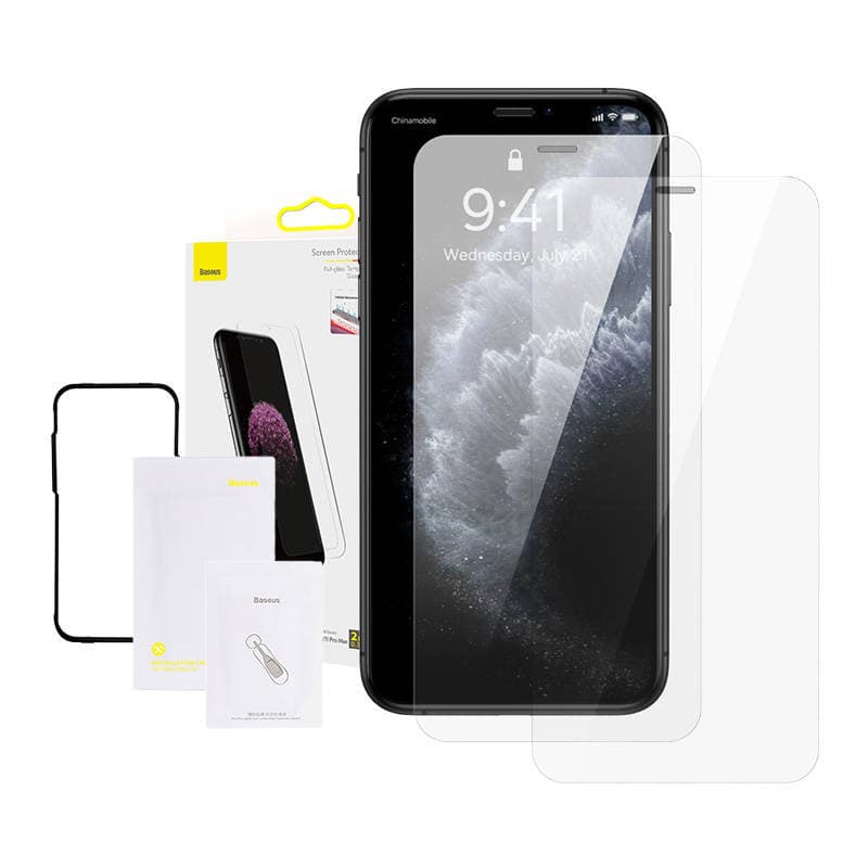 Baseus kaljeno steklo 2 kos. za iPhone XS Max / 11 Pro Max (6.5")