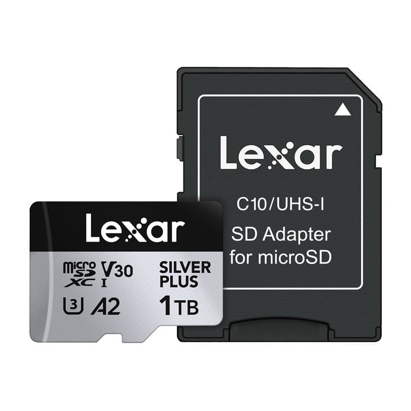 Lexar microSDXC kartica 1TB Silver Plus + adapter