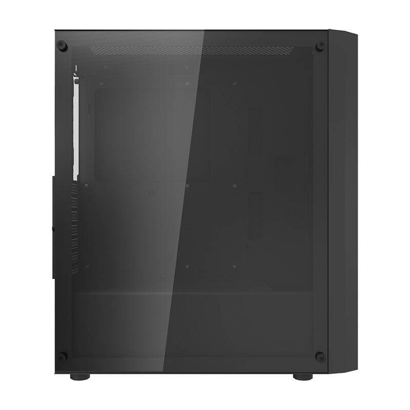 Računalniško ohišje Darkflash DK351 (črno) + 4 RGB ventilatorji 8