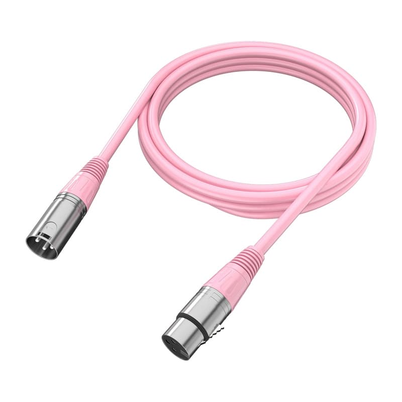 Fifine L9C XLR kabel, 180 cm, roza 3
