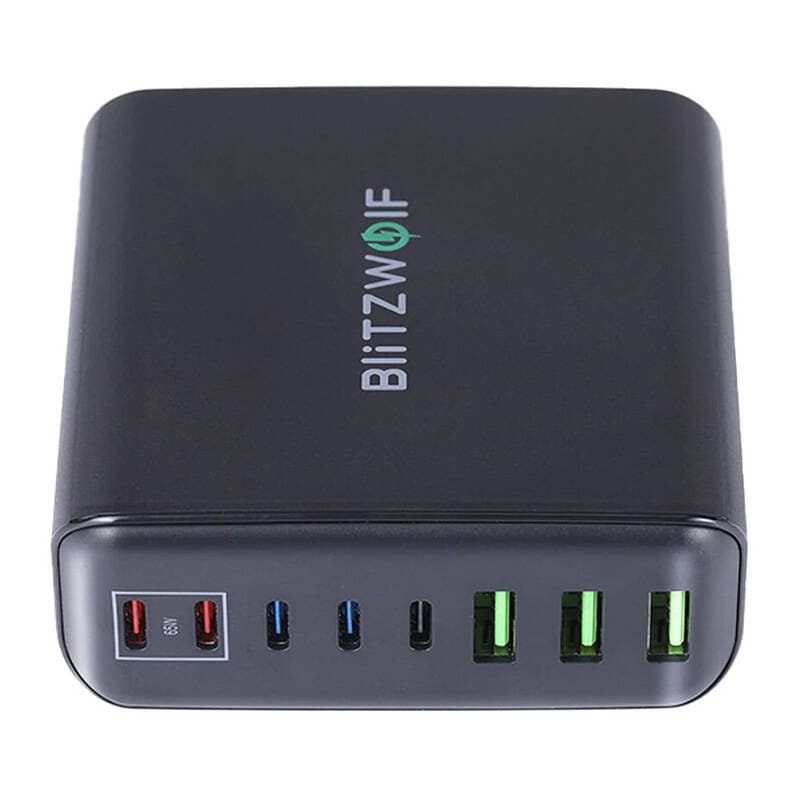Stenski Polnilnik Blitzwolf BW-S26 250W (Črn) 2
