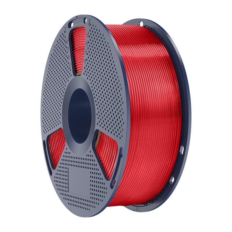 Sunlu PLA+ transparentni rdeči filament 4