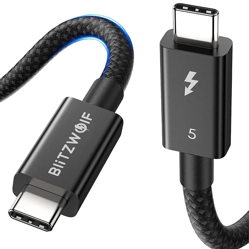 USB-C na USB-C kabel BlitzWolf BW-HDC8, 240W, 0.5m