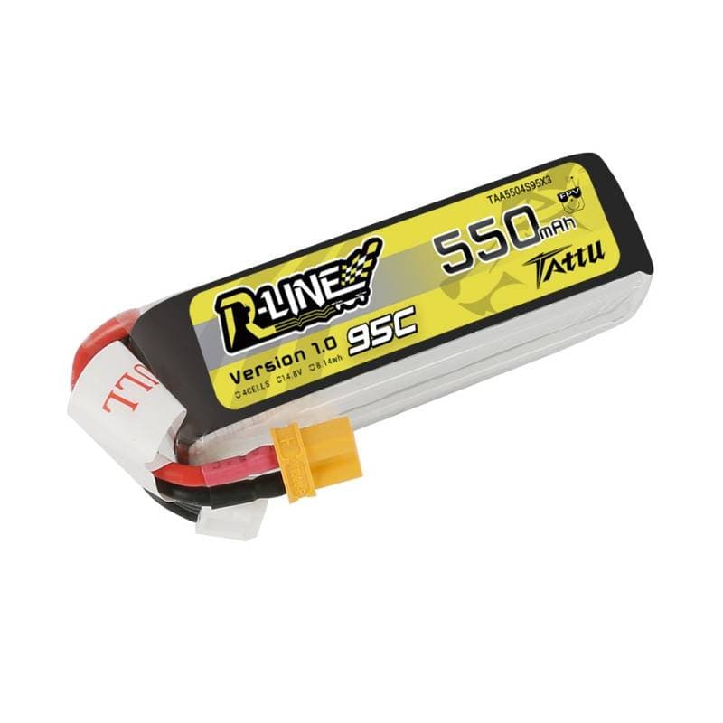 Tattu R-Line baterija 550mAh 14.8V 95C 4S1P 2
