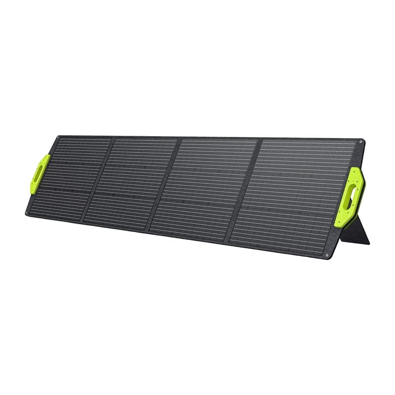 FOSSIBOT SP200 200W Zložljivo Solarno Napajanje (Črna) 2