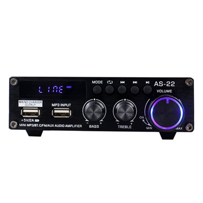 Blitzwolf AS-22 avdio ojačevalec, 45W, Bluetooth 5.0, USB