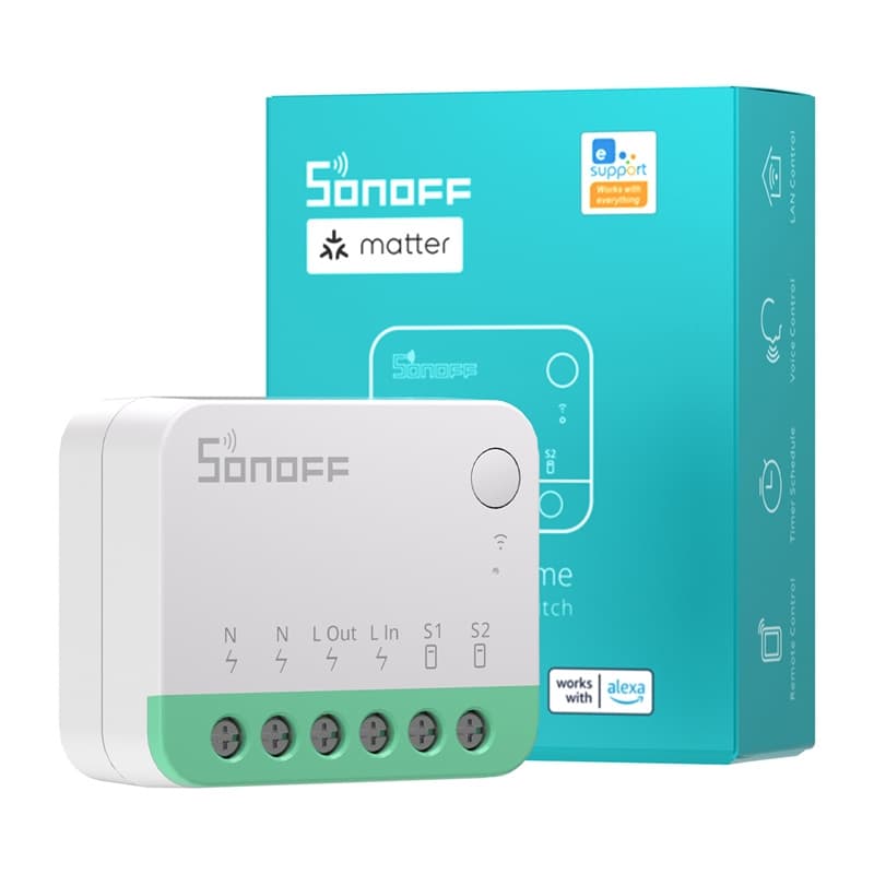 SONOFF MINIR4M pametni preklopnik (Matter/Wi-Fi), 2 kosi 7