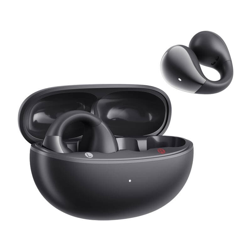 Slušalke QCY Crossky Clip T33, Bluetooth 5.4 (črna) 2