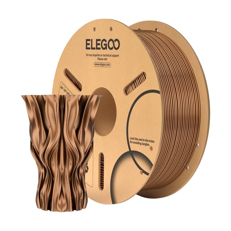 ELEGOO Filament PLA Bronze 1.75 mm | Kovinski lesk