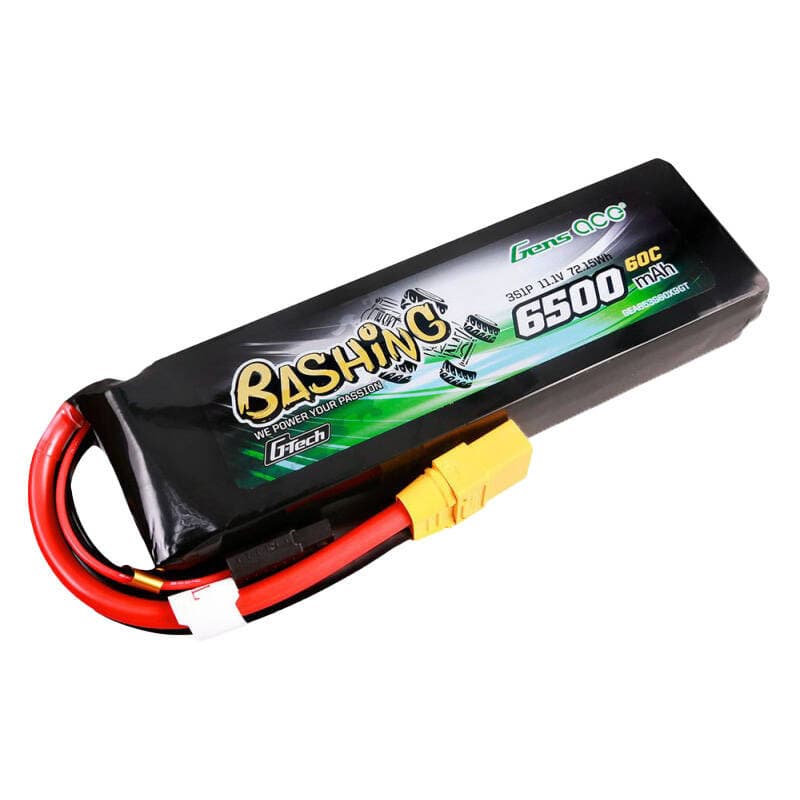 Gens ace G-Tech 6500mAh 11.1V 60C 3S Lipo baterija (XT90)