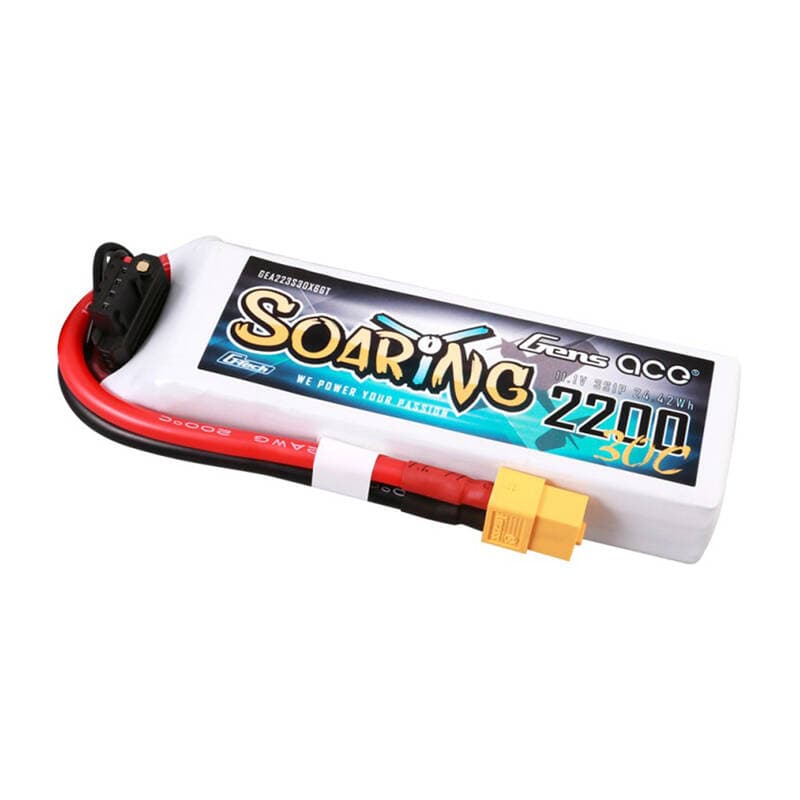 Gens ace G-Tech Soaring Lipo Baterija 2200mAh 11.1V 30C 3S1P