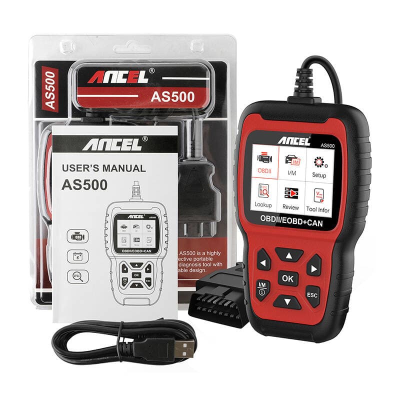 Ancel AS500/AC105: OBD2 diagnostični skener 5