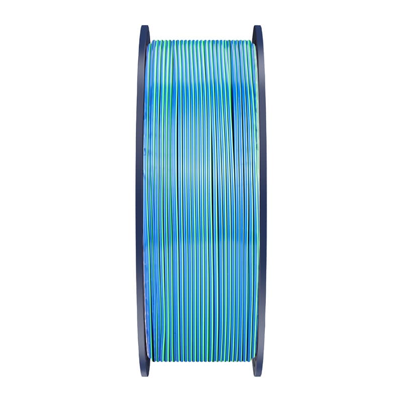 Sunlu PLA+ Silk Trobarvni Filamenti (modro-zeleno-vijolična) 5
