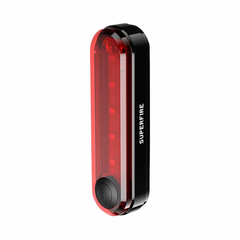 Superfire BTL01 zadnja kolesarska luč, USB, 230mAh 2