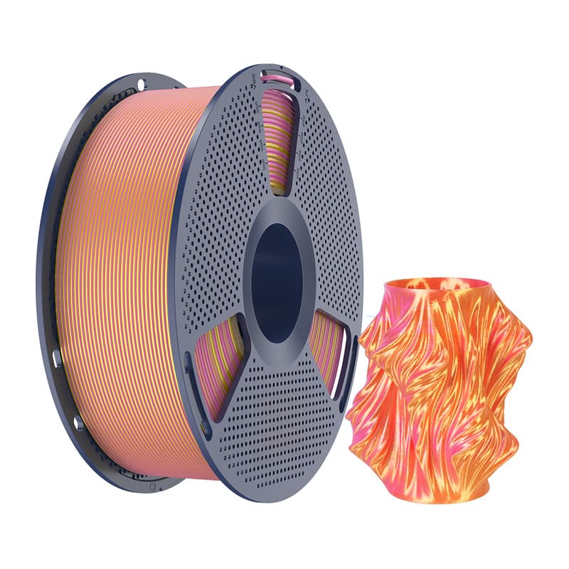 Sunlu PLA+ Silk Dvobarvni filament (roza in zlata) 2