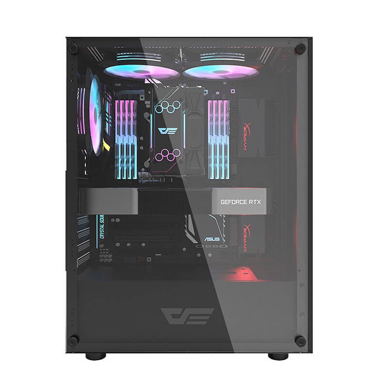 Računalniško ohišje darkFlash DK100 (črno) 4