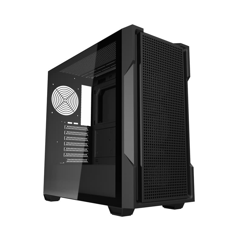Darkflash DS900 Mesh računalniško ohišje brez ventilatorjev (Črna)