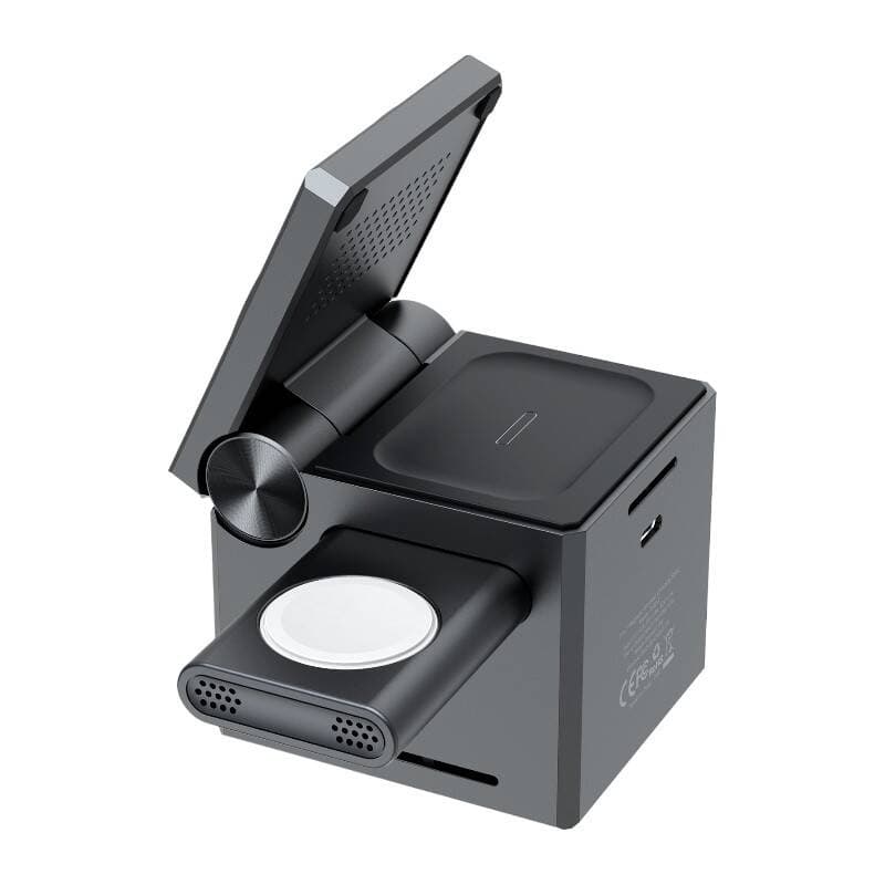 Indukcijski Polnilnik 3v1 Choetech T632-F 15W (Črn) 2