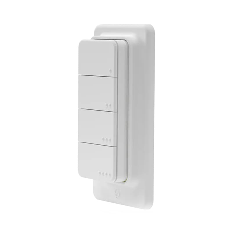 Pametni daljinski upravljalnik Shelly BLU RC Button 4 ZB ZigBee (4 gumbi)