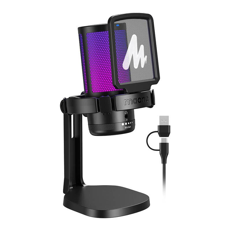 Maono DGM20 gaming mikrofon (črn) 6