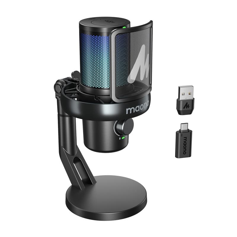 Maono DM40 Pro mikrofon, črn 4