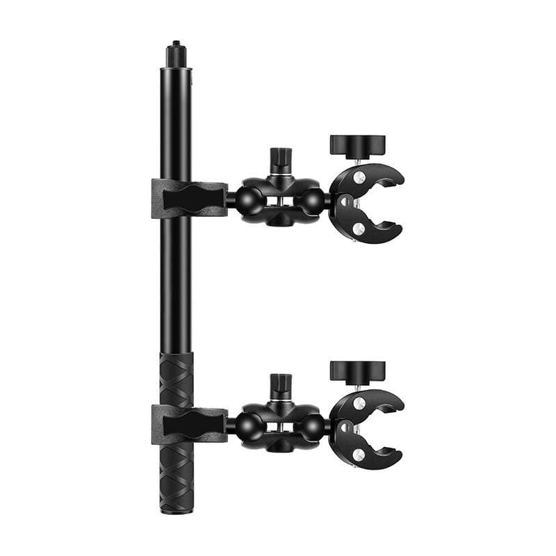 PULUZ nosilec za motor/kolo s 2 sponama in selfie drog 150 cm
